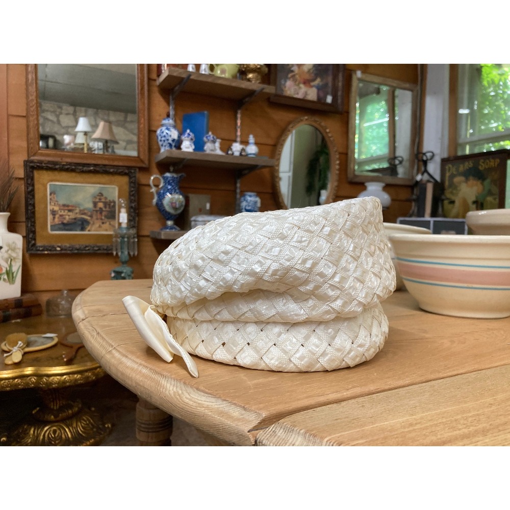 Straw Dress Hat Late 1950s/Early 1960s